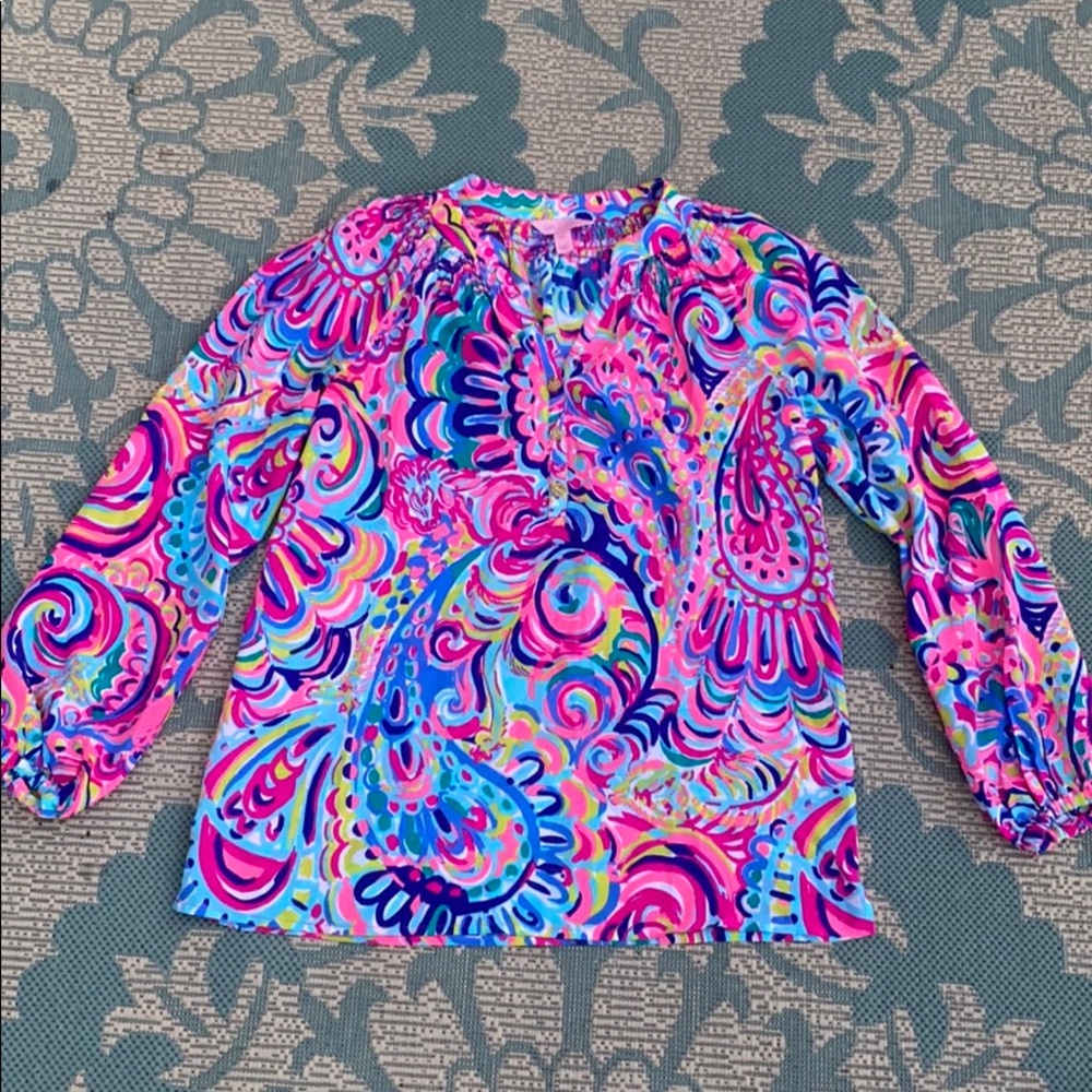 EUC Lilly Pulitzer Elsa Top